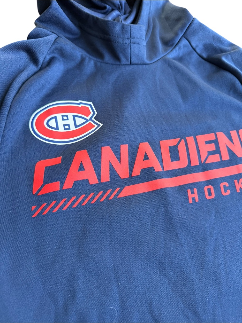 Montreal Canadiens NHL Authentic Pro Fanatics Hoodie Pullover Size: S - Picture 4 of 13